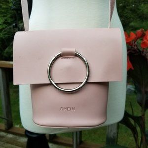 NWOT SHEIN PINK CROSSBODY BAG